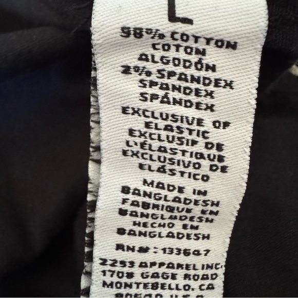 Celebrity Pink Black Romper Size Large - Picture 7 of 8